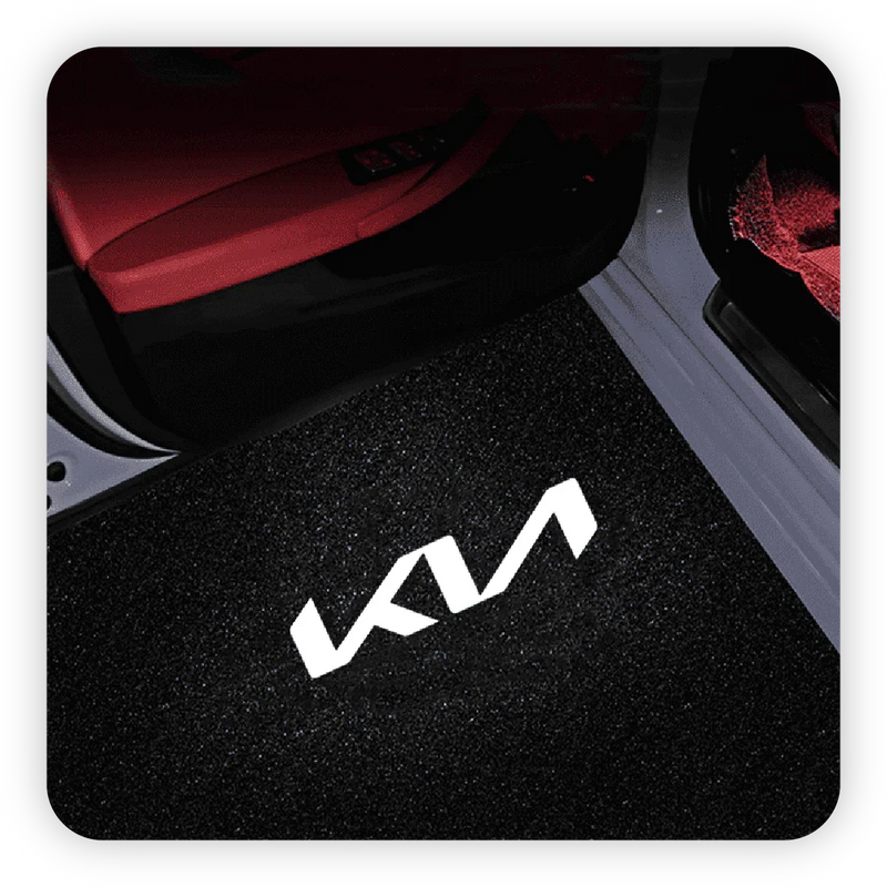 Autobeam Wireless Car Puddle Projector Lights (Pack of 2)