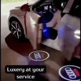 Autobeam Wireless Car Puddle Projector Lights (Pack of 2)