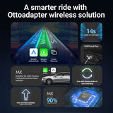 (twitter Special Offer ) Ottoadapter MX Wireless CarPlay/ Android Auto 3-in-1 Adapter