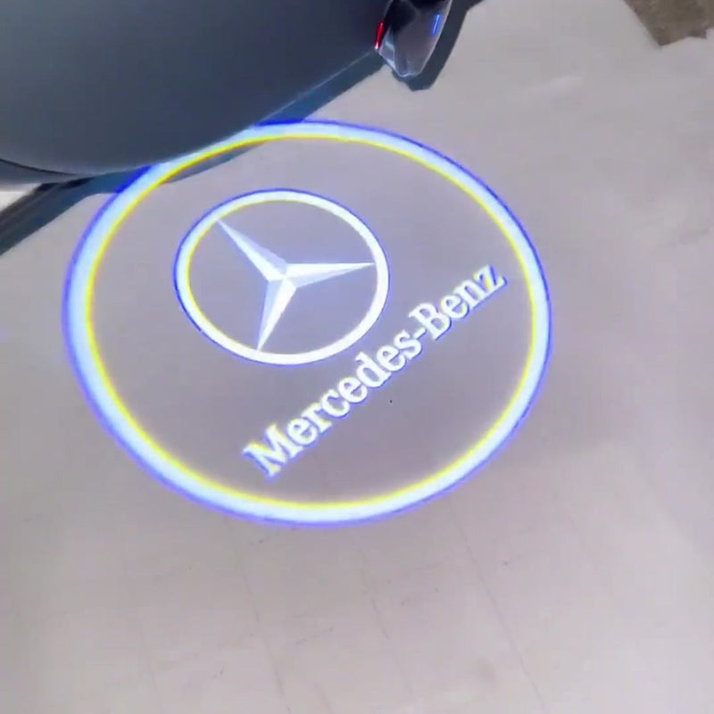 Autobeam Wireless Car Puddle Projector Lights (Pack of 2)