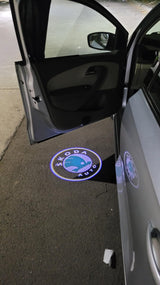 Autobeam Wireless Car Puddle Projector Lights (Pack of 2)